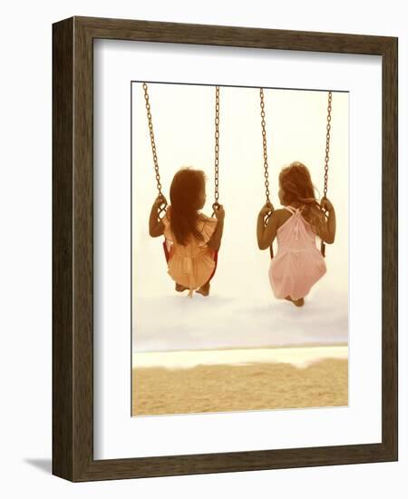 Swing Together-Betsy Cameron-Framed Art Print