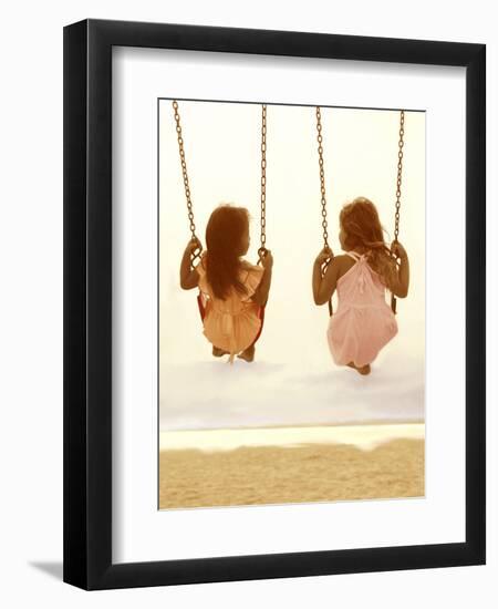 Swing Together-Betsy Cameron-Framed Art Print