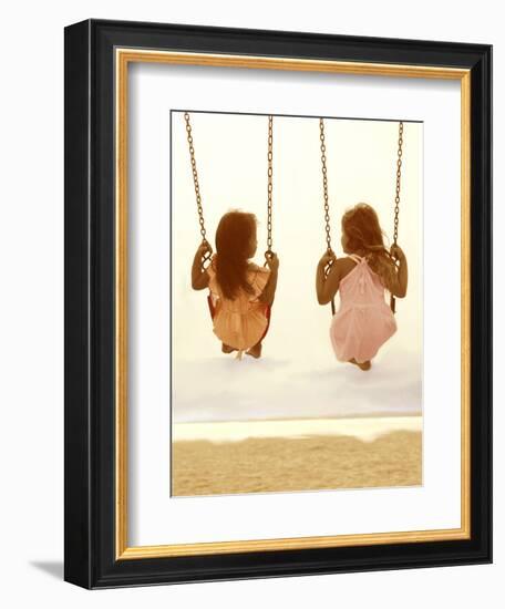 Swing Together-Betsy Cameron-Framed Art Print