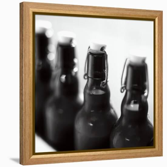 Swing-Top Beer Bottles-Stefan Braun-Framed Premier Image Canvas