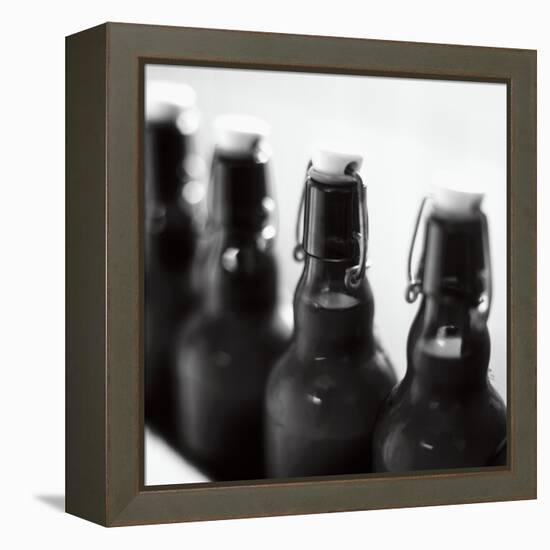 Swing-Top Beer Bottles-Stefan Braun-Framed Premier Image Canvas