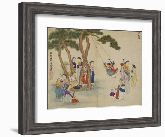 Swing-Kim Junkeun-Framed Giclee Print