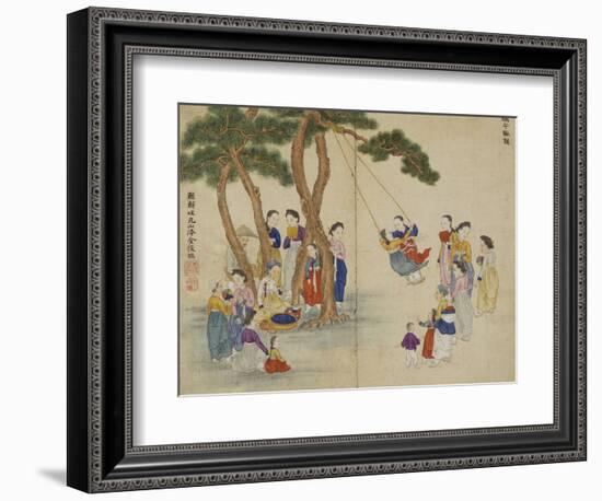 Swing-Kim Junkeun-Framed Giclee Print