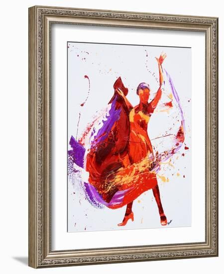 Swing-Penny Warden-Framed Giclee Print