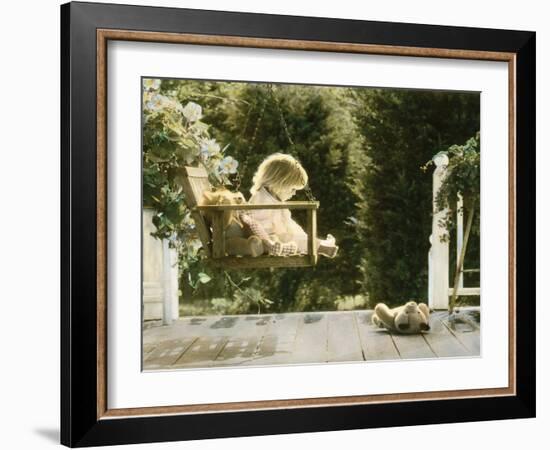 Swing-Betsy Cameron-Framed Art Print