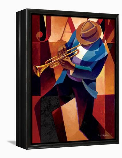 Swing-Keith Mallett-Framed Stretched Canvas