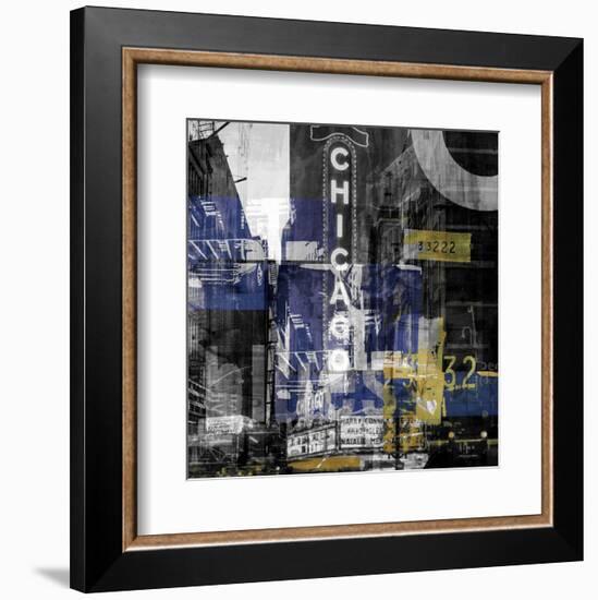 Swinging Chicago-Sven Pfrommer-Framed Art Print