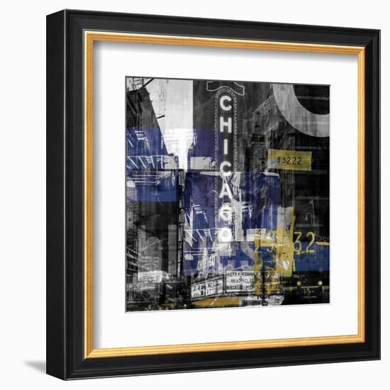 Swinging Chicago-Sven Pfrommer-Framed Art Print