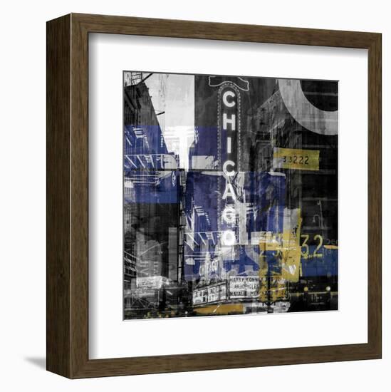 Swinging Chicago-Sven Pfrommer-Framed Art Print