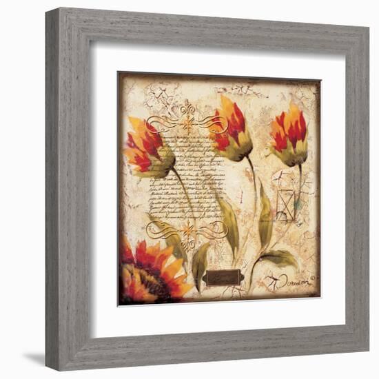 Swinging Three-Joadoor-Framed Art Print