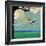 Swinging-Nancy Tillman-Framed Giclee Print