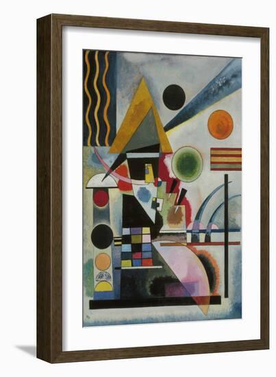 Swinging-Wassily Kandinsky-Framed Giclee Print