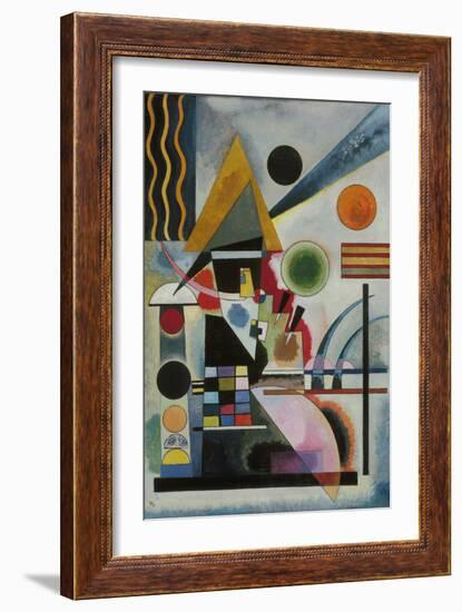 Swinging-Wassily Kandinsky-Framed Giclee Print