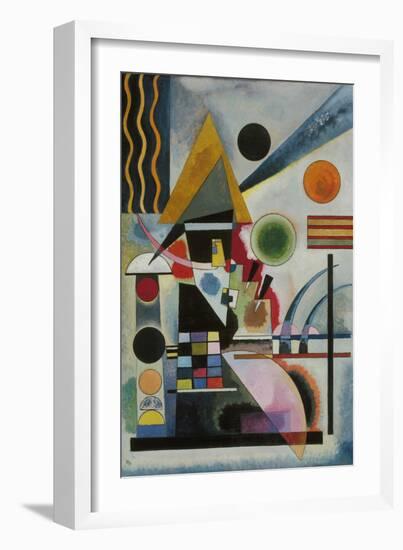 Swinging-Wassily Kandinsky-Framed Giclee Print