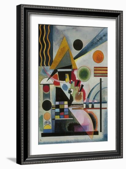 Swinging-Wassily Kandinsky-Framed Giclee Print