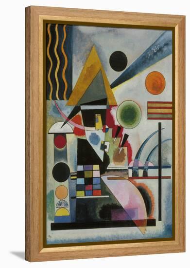 Swinging-Wassily Kandinsky-Framed Premier Image Canvas