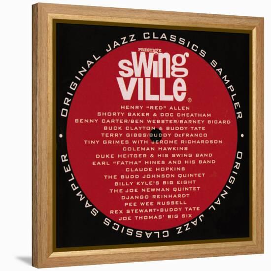 Swingville Sampler-null-Framed Stretched Canvas