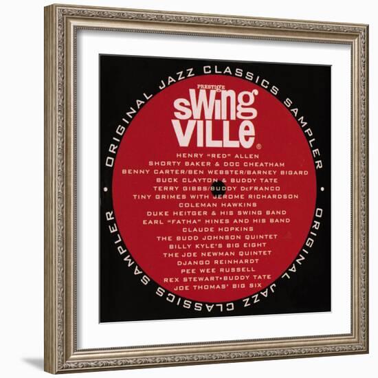 Swingville Sampler-null-Framed Art Print