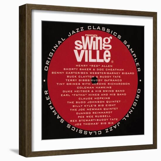 Swingville Sampler-null-Framed Art Print