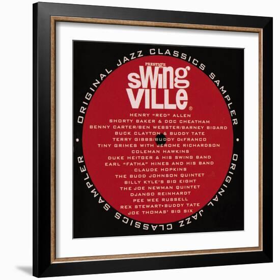 Swingville Sampler-null-Framed Art Print