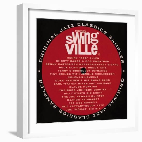 Swingville Sampler-null-Framed Art Print