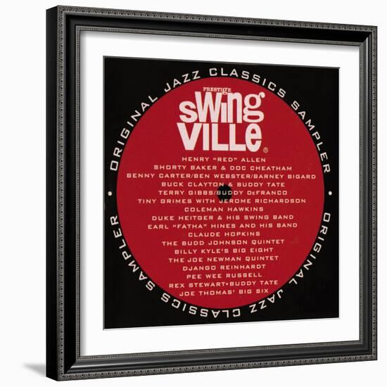 Swingville Sampler-null-Framed Art Print