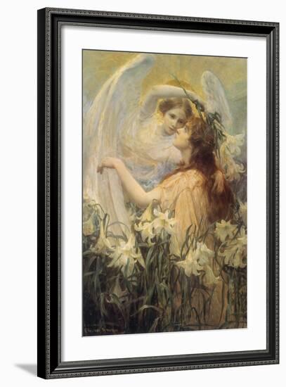 Swinstead, Two Angels-null-Framed Giclee Print