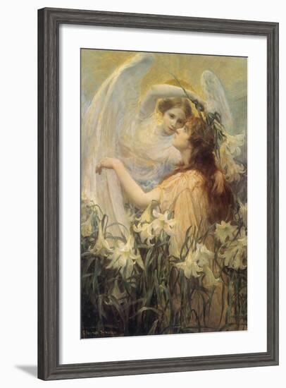 Swinstead, Two Angels-null-Framed Giclee Print