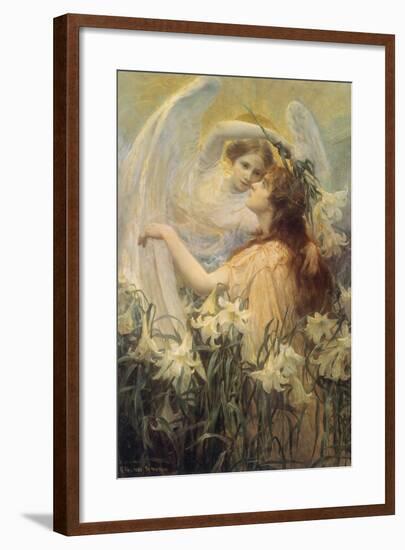Swinstead, Two Angels-null-Framed Giclee Print