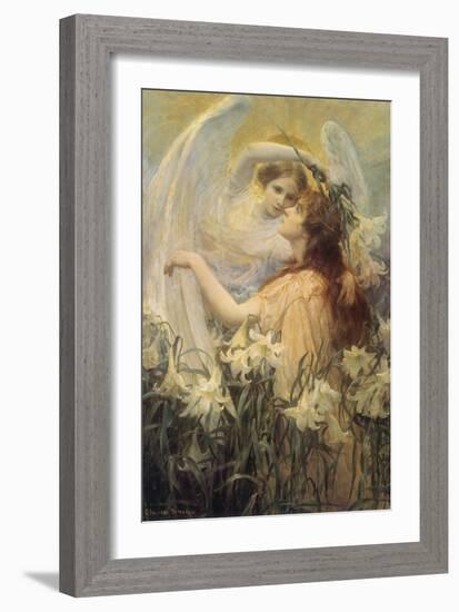 Swinstead, Two Angels-null-Framed Giclee Print