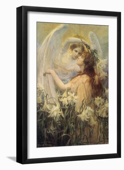 Swinstead, Two Angels-null-Framed Giclee Print