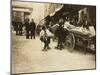 Swiping behind the Cop's Back, Boston, Massachusetts, c.1909-Lewis Wickes Hine-Mounted Photo