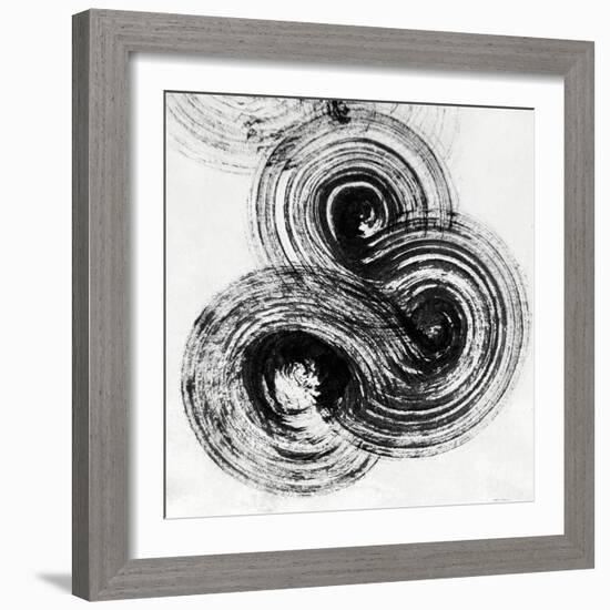 Swirl About-Dario Moschetta-Framed Giclee Print