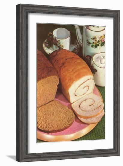 Swirl Bread-null-Framed Art Print