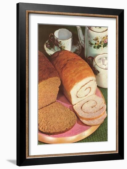 Swirl Bread-null-Framed Art Print