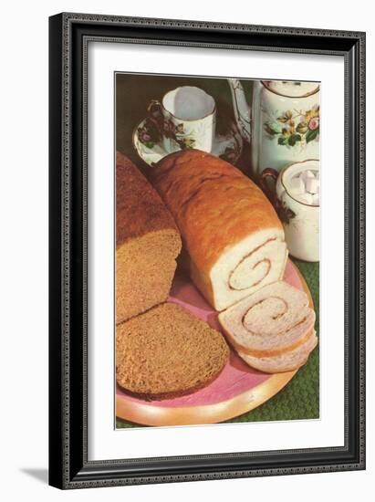 Swirl Bread-null-Framed Art Print