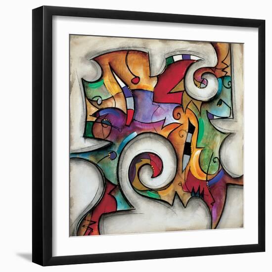 Swirl I-Eric Waugh-Framed Art Print