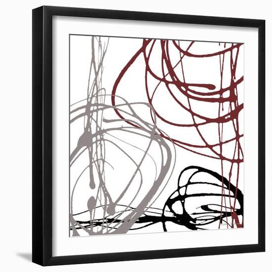 Swirl Velocity II-Michael Marcon-Framed Art Print