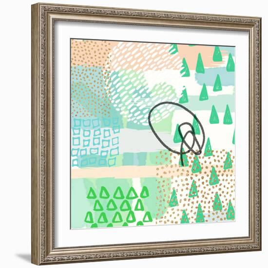 Swirlée 1-Evangeline Taylor-Framed Art Print