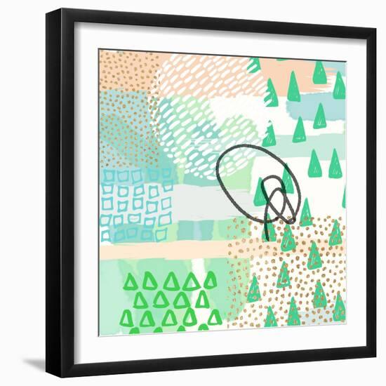 Swirlée 1-Evangeline Taylor-Framed Art Print