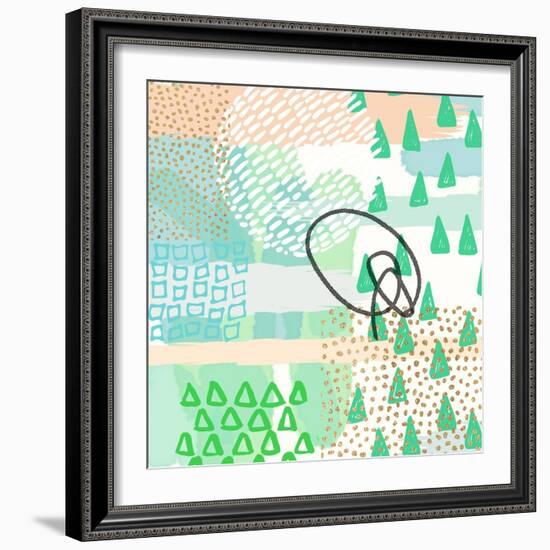 Swirlée 1-Evangeline Taylor-Framed Art Print