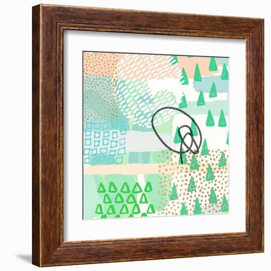 Swirlée 1-Evangeline Taylor-Framed Art Print