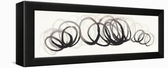 Swirling Element II-Shirley Novak-Framed Stretched Canvas
