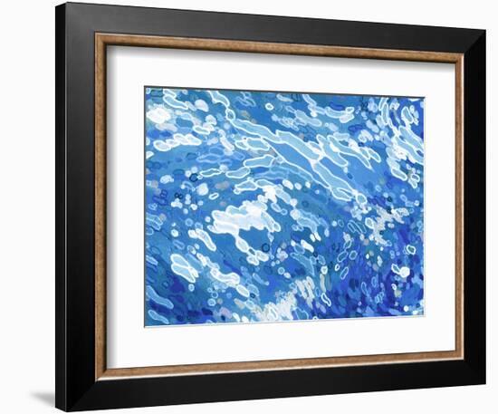 Swirling Tide-Margaret Juul-Framed Art Print