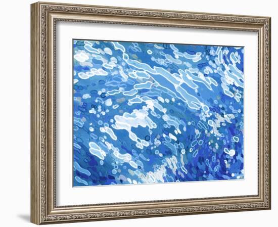 Swirling Tide-Margaret Juul-Framed Art Print