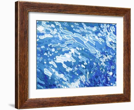 Swirling Tide-Margaret Juul-Framed Art Print