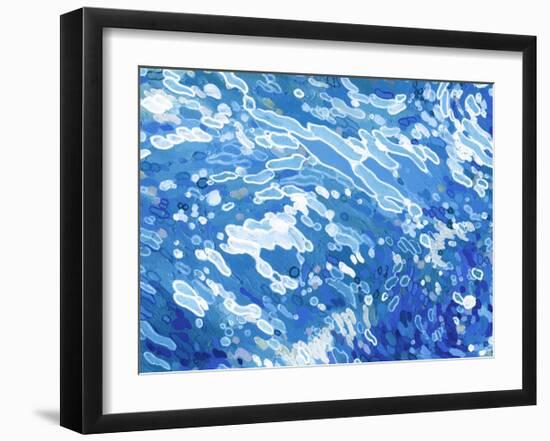 Swirling Tide-Margaret Juul-Framed Art Print