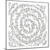 Swirling Vines Boarder-Pam Varacek-Mounted Art Print