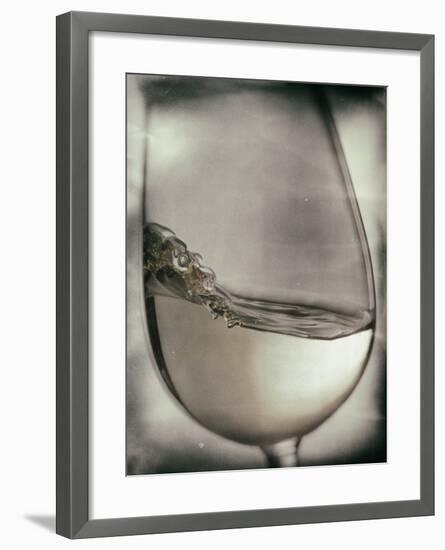 Swirling White Wine-Steve Lupton-Framed Photographic Print