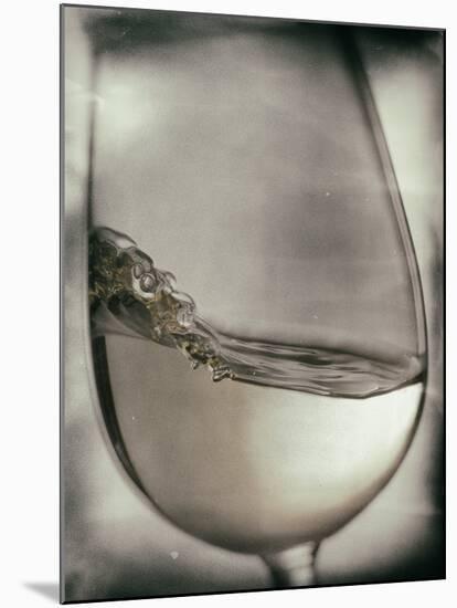 Swirling White Wine-Steve Lupton-Mounted Photographic Print